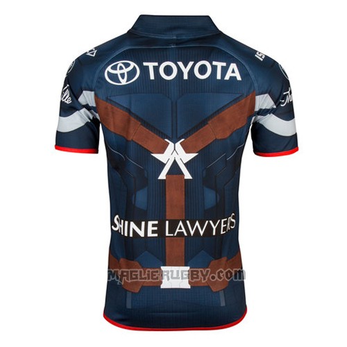 Maglia North Queensland Cowboys Captain America Marvel 2017